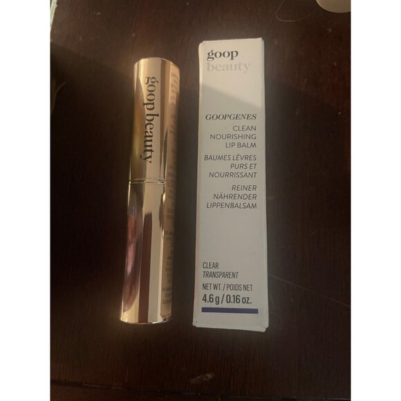 Goop Beauty Goopgenes Clean Nourishing Lip Balm Clear 4.6 g .16 oz Full Size NIB - Picture 1 of 2